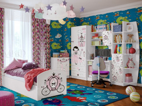 Детская комната Юниор-2 Принцесса в Каменске-Уральском - kamensk-uralskij.magazinmebel.ru | фото