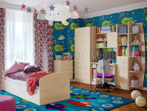 Детская комната Юниор-2 Ваниль в Каменске-Уральском - kamensk-uralskij.magazinmebel.ru | фото