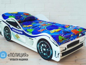 Кровать детская машина Полиции в Каменске-Уральском - kamensk-uralskij.magazinmebel.ru | фото