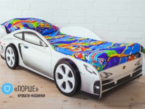 Кровать детская машинка Порше в Каменске-Уральском - kamensk-uralskij.magazinmebel.ru | фото - изображение 2