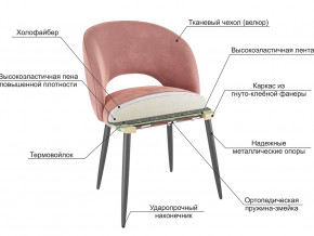 Стул Моли велюр синий в Каменске-Уральском - kamensk-uralskij.magazinmebel.ru | фото - изображение 2